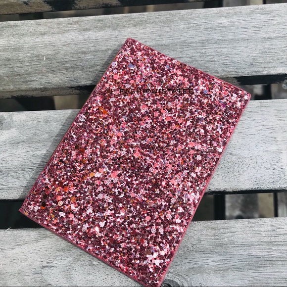 Kate spade graham card holder glitter dusty peony - Picture 7 of 8